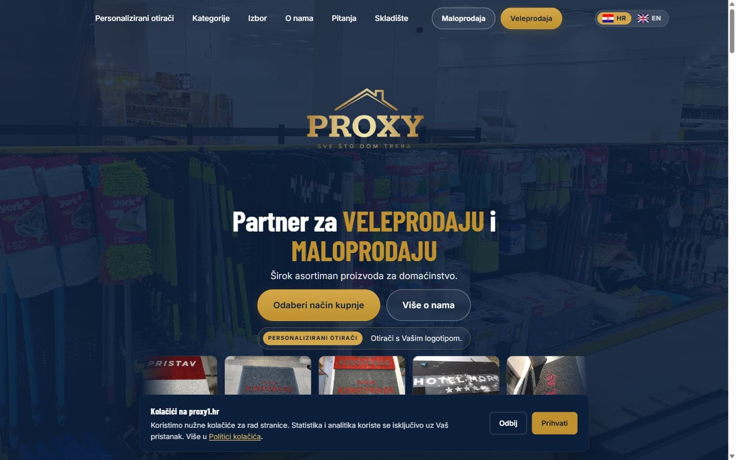 Pokazni primjer: proxy1.hr