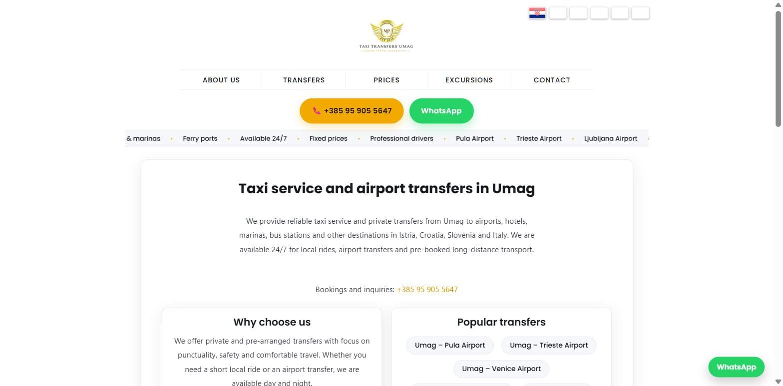 Snimka zaslona iz produkcije: Kako smo taxi tvrtci digli promet SEO-om i Google Adsima